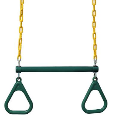 China Outdoor Sports Kids Traditional Adjustable Swing Seesaw Wooden Hanging Trapeze Bar for sale