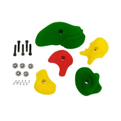 China High Quality Professional PP Kids Outdoor Rock Wall Climbing Holds for sale