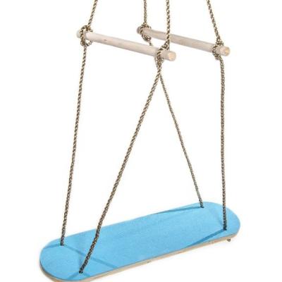 China Outdoor Furniture Kids Popular Blue Skateboard Surf Swing For Outdoor for sale