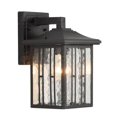 China Morden Lamps Wall Mounted Outdoor Wall Lamps for Front Porch and Black Waterproof Outdoor Wall Lamps for Families, Barns and Shops for sale