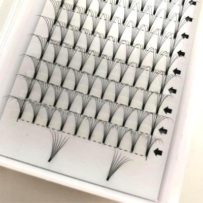 China Hot Selling Premade Eyelash Extensions 3d-20d Promade Fans 3d-20d Long Natural Volume Fans Eyelashes for sale