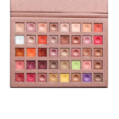 China Waterproof Dazzling Princess High Quality Private Brand Custom Eyeshadow for sale