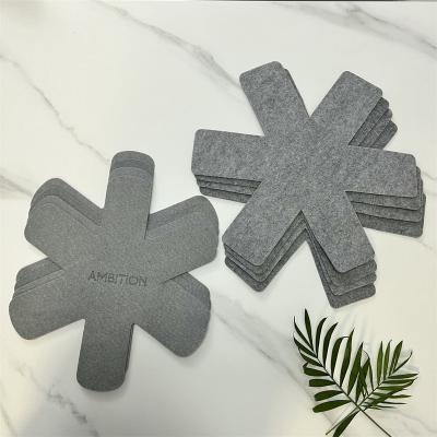 China Amazon Viable Wholesale Nonwoven Cup Tray Heat Eat Mat Pan and Felt Coaster Pot Protectors for Wholesales for sale