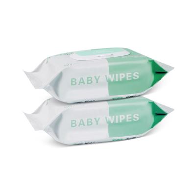 China Wholesale Eco-Friendly 80 Bag Baby Newborn Skin Care Cleaning Cloth Moisturizing Pump for sale