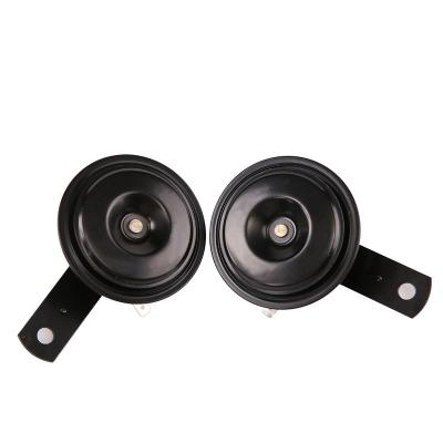 China 110-129db Volume CHSKY Electric Car Horn 12V Universal Waterproof Klaxon Disc Horn Loud For Car Motorcycle Denso Type Horn for sale