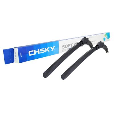 China CHSKY Natural Rubber Self Wiper Wiper Blade, Heated Wiper Blade, Wholesale Auto Wiper Brush For Citroen C-Elysee for sale