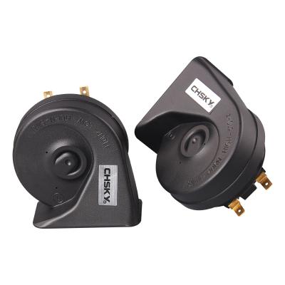 China CHSKY 12V Car Horn 110-129DB Volume 110-129DB Snail Type Auto Horn Car Accessories High-Low Car-styling for sale