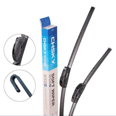 China CHSKY natural rubber car cleaning wiper blade for toyota, car special hybrid wiper blade, cheap car wiper blade for sale