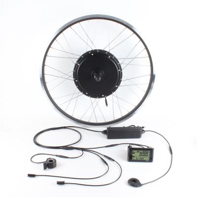 China Electric Bike Kits 500W Motor Ebike Conversion Kits With Waterproof Quick Release Plug 100-142mm for sale