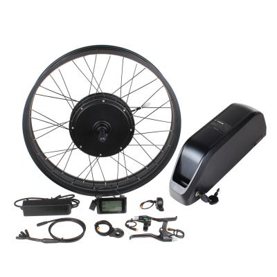 China CE Approved Electric Bike High Power 1000W Fat Tire Fat Tire Kits Electric Bike Fat Conversion Kit 135-190mm for sale