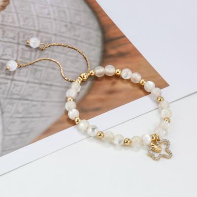 China Designer Bead Bracelet Luxury CLASSIC Jewelry Charm Chain Bracelet For Women Gift for sale