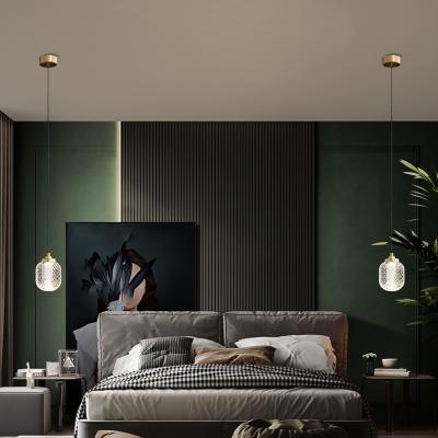 China Easy Installation Gold Luxury Modern Long Pendant Light Bedroom Hotel Shape Home Chandeliers And Pendant Lights for sale