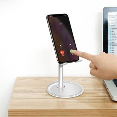 China Universal Universal Adjustable Cell Phone Desk Holder For iPhone iPad Samsung Tablet Mobile Desk Mount Support for sale