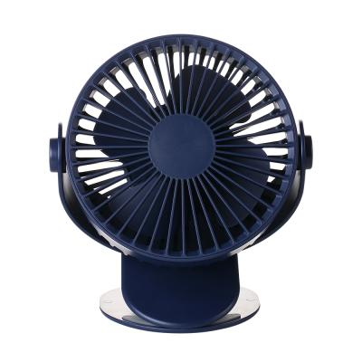 China Lower Noise 360 ​​Degree Rotation Rechargeable Powered Portable Clip On Mini Desk Table Personal USB Fan Fans for sale