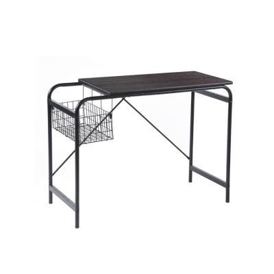 China Industrial USA STORE Latest New Design Office Table Computer Table Desk With Storage Basket for sale