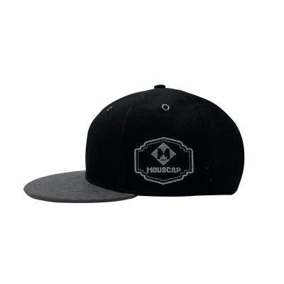 China Best Quality White Snapback Hats JOINT Black Simple Hats Custom Embroidery Logo Hat Cap for sale