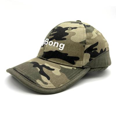 China Camouflage COMMON Military Baseball Cap Embroidered Logo Camouflage Hat Custom Tactical Hat for sale