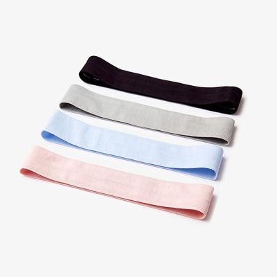 China COMMON Non Slip Sports Exercise Gym Headband Buttons Yoga Fitness Headband Hair Band Head Band Sports Running Headband for sale