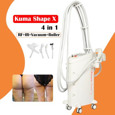 China Wrinkle Remover KumaShape X Body Vacuum Roller Massage Heating 4-in-1 Infrared Cellulite Removal Bypass Skin Tightening CE for sale