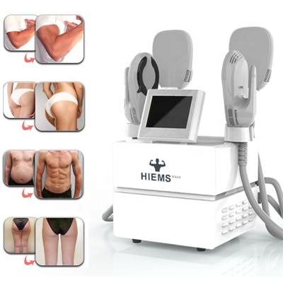 China Weight Loss 4 Handles 7 Tesla Electromagnetic Muscle Building Fat Reduce Technology Emslim EMS Sculpting Machine for sale