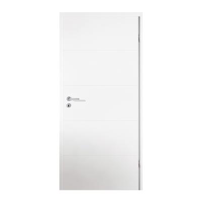 China Swing Paint White Flush Wooden Door For Commercial Use for sale