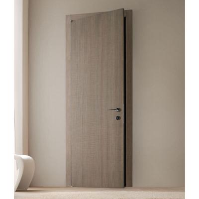 China China Supplier Modern Design Solid Interior Flush Top Wooden Door for sale