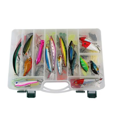 China 95pcs Durable 3D Realistic Eyes Combo Colorful Assorted Fishing Lure for sale