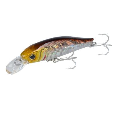 China Custom Minnow Plastic 70mm/8.3g 0-0.1m Special Suspension ABS Jerkbait Crankbait Fishing Hard Saltwater Fishing Lures for sale