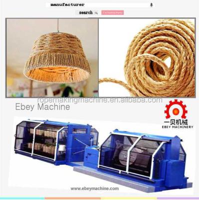 China plastic twine automatic coir coir rope production line coconut coir making machine for sale