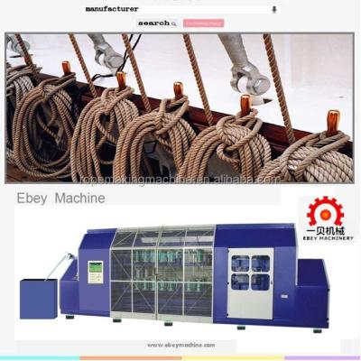 China Make Jute Endless Sisal Coconut Fiber Rope Plastic Endless Rope Braiding Making Machine for sale