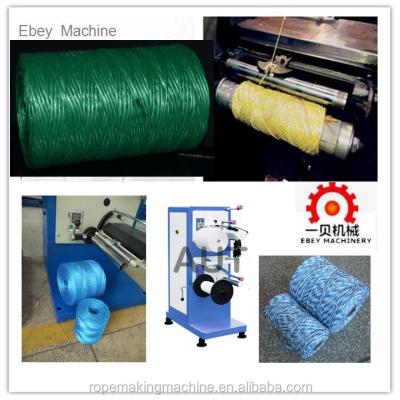 China Winding Threads Plastic Rope Twine Cord Yarn Cotton Twist Winding Machine for sale