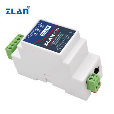 China IoT Solution Serial ZLAN5143D RS485 Modbus RTU TCP To Ethernet Port for sale