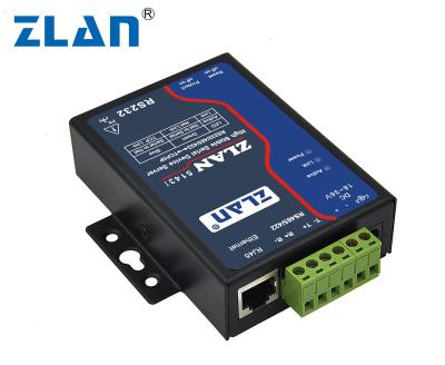 China ZLAN5143I Isolated Ethernet RS232 RS485 RS422 Serial To Ethernet TCP IP Converter 256 Loads Multi-host Modbus Gateway Serial Server for sale