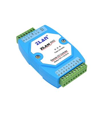 China Analog to Digital Converter Ethernet Modbus 4 Channels I/O Digital Network I/O Controller for sale