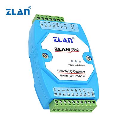 China Analog to Digital Converter CE Modbus TCP /RTU 4 Channels Remote I/O I/O for sale