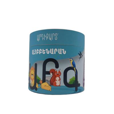 China Recyclable Custom Printed Paper Gift Wrapping Tube Wrap Around Packaging Boxes With Logo for sale