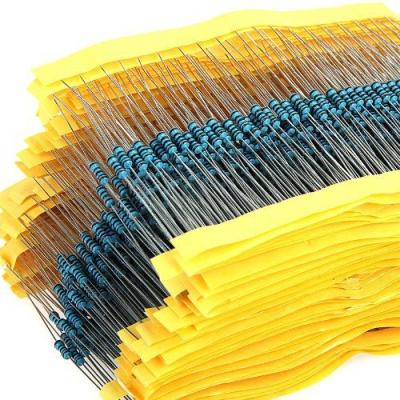 China Metal and plastic 600 pcs 1/4W 1% 30 kinds each Kit Set metal film package assortment value resistor electronic diy kit for sale