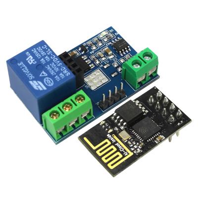 China Express ESP8266 ESP-01S 5V WiFi Relay Module Things Smart Home Switch APP ESP-01 ESP8266 Wifi Remote Control Module for sale