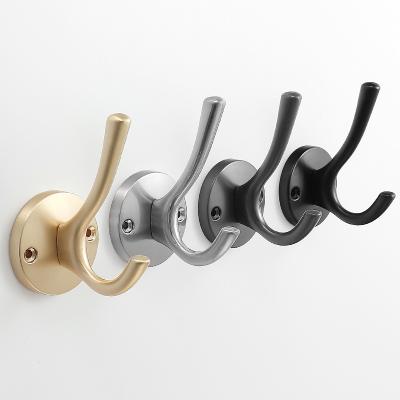 China Single Metal Hook Hardware Furniture New Arrival Single Coat Rack Hangs Cabinet And Wall Hooks Drawer for sale