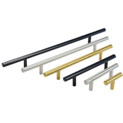 China EU Customized Furniture Hardware Cabinet Pulls Matte Black Kitchen Drawer Pulls Cupboard Pulls Cabinet Handles for sale