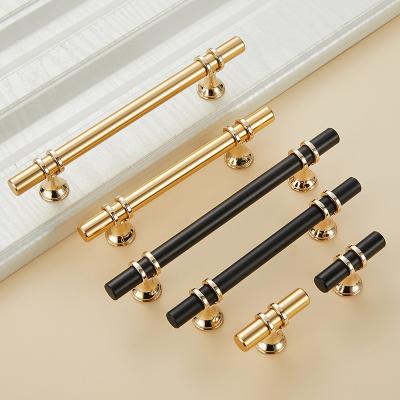 China Contemporary Aluminum Furniture Hardware Drawer Cabinet Cupboard Handle Furniture Pull Handle And Push Button Decoration for sale