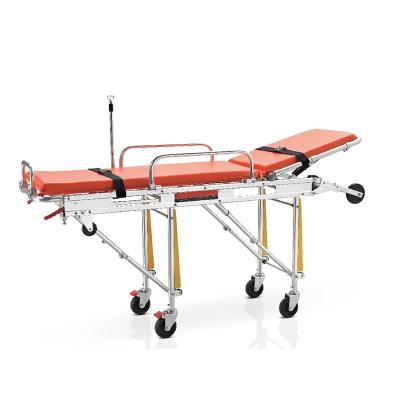 China Meditech MT-3B Metal Ambulance Stretcher Trolley Equipment for sale