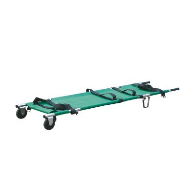 China Folding Lightweight Canvas Portable Waterproof Rescue Army Patient Stretcher for sale