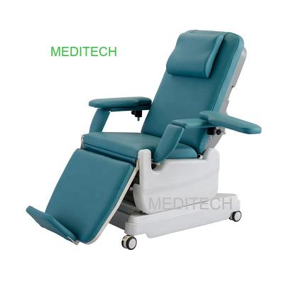 China Meditech MT-120A Modern Multifunctional Medical Blood Drawing Donate Hemodialysis Chair for sale