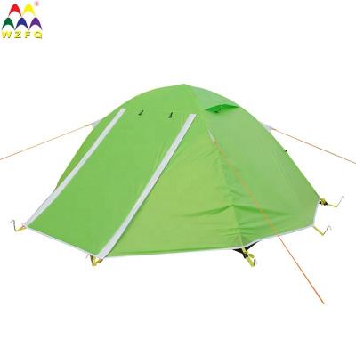 China Straight Tie Type WZFQ 2022 Camping Tent Wind/Rain/Storm/Snow Popular Professional Outdoor/Waterproof, Double Layers, Front Vestibule for sale