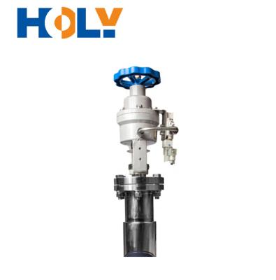 China Industrial DN100-150 vacuum insulated pneumatic shut-off valve which controls the liquid hydrogen in the vacuum pipe for sale