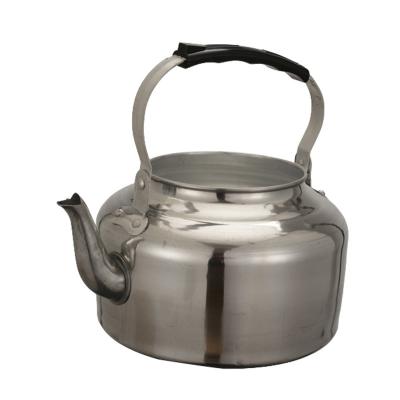 China Sustainable High Quality Aluminum Outdoor Unique Heat Exchanger Camping Tea Kettle for sale