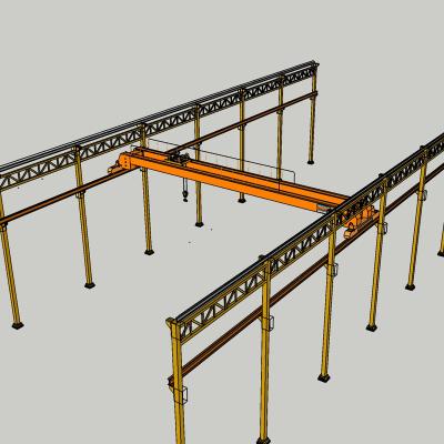 China Bridge Crane BL-building construction tools and equipment!Workshop overhead bridge crane with high quality for sale