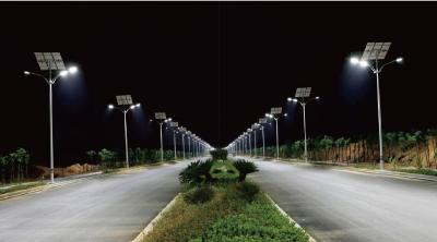 China ROAD 5m 30w 50w 60w 120w lithium battery solar 6m street light with 100AH ​​lithium battery for sale