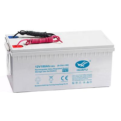 China Home Appliances IP67 Water Proof 12V 180AH Deep Cycle Gel Lead Acid Battery With Underground Installation Box for sale